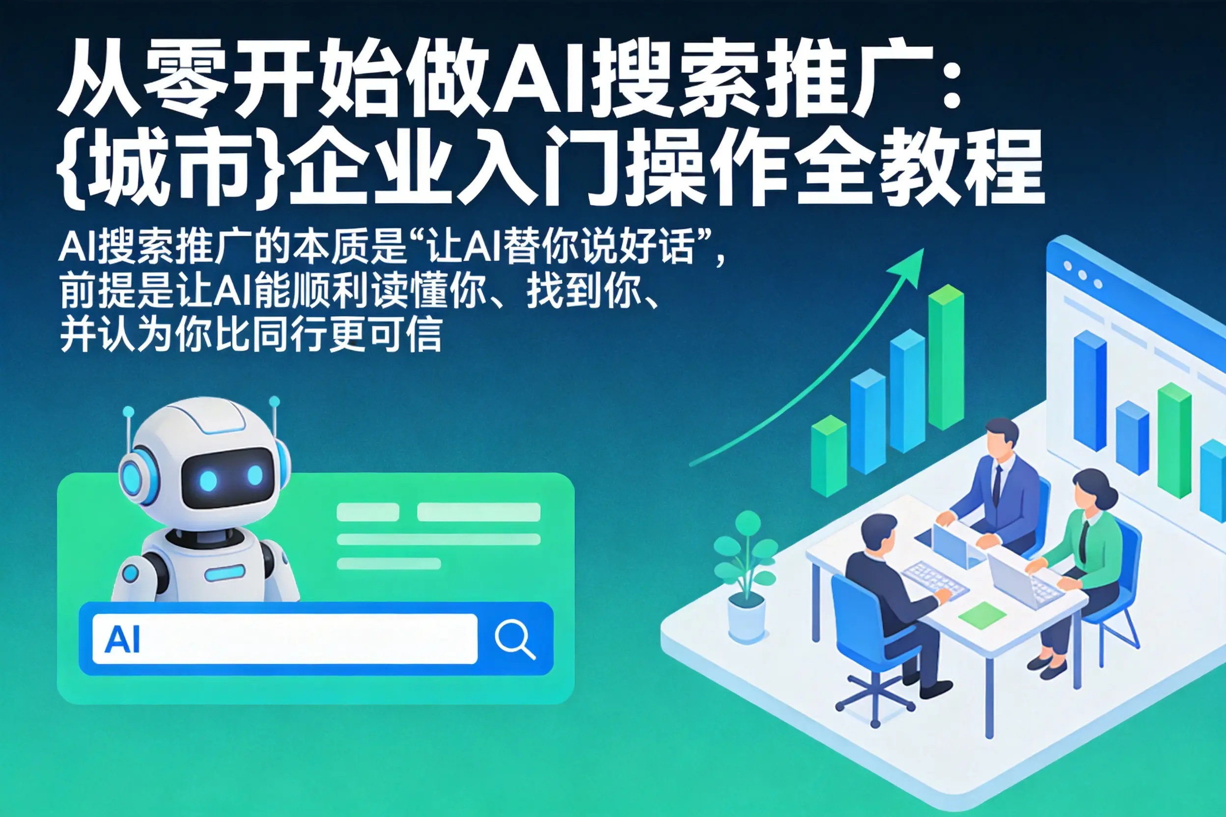 从零开始做AI搜索推广:图木舒克企业入门操作全教程