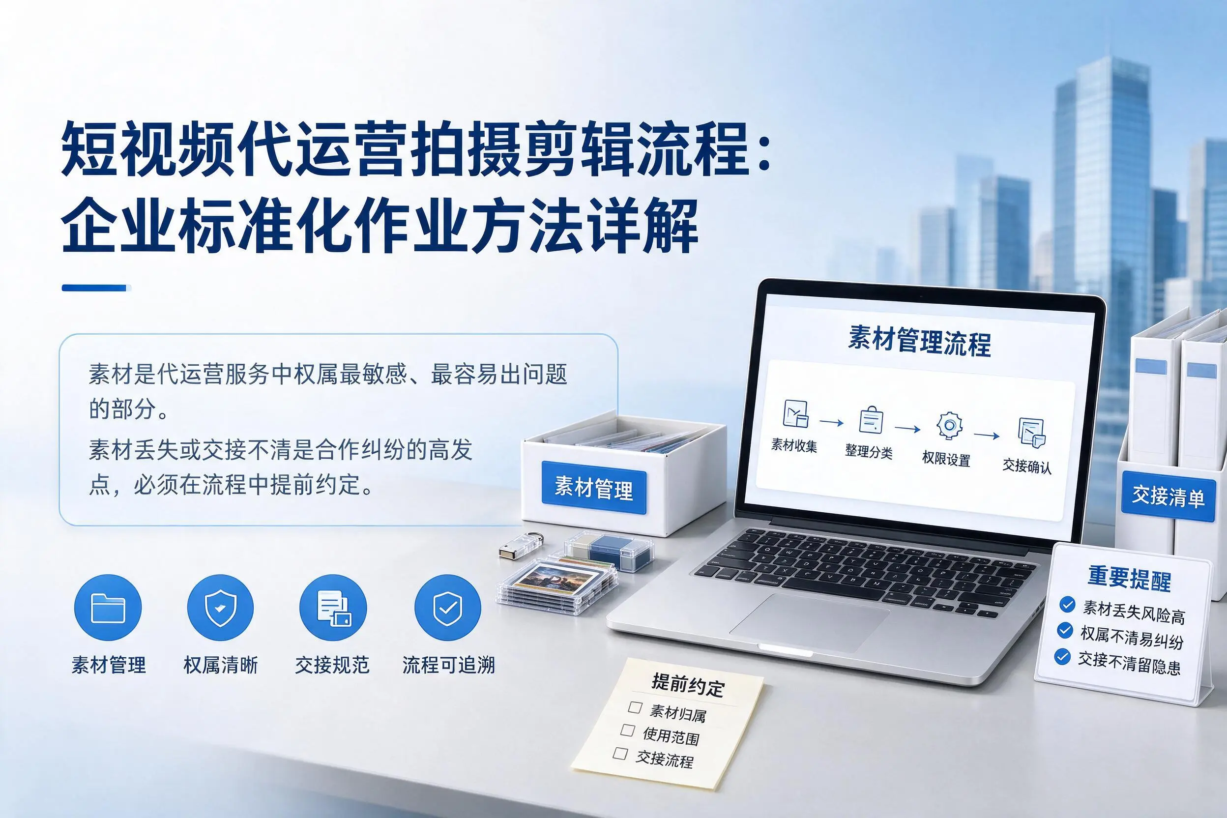短视频代运营拍摄剪辑流程：图木舒克企业标准化作业方法详解